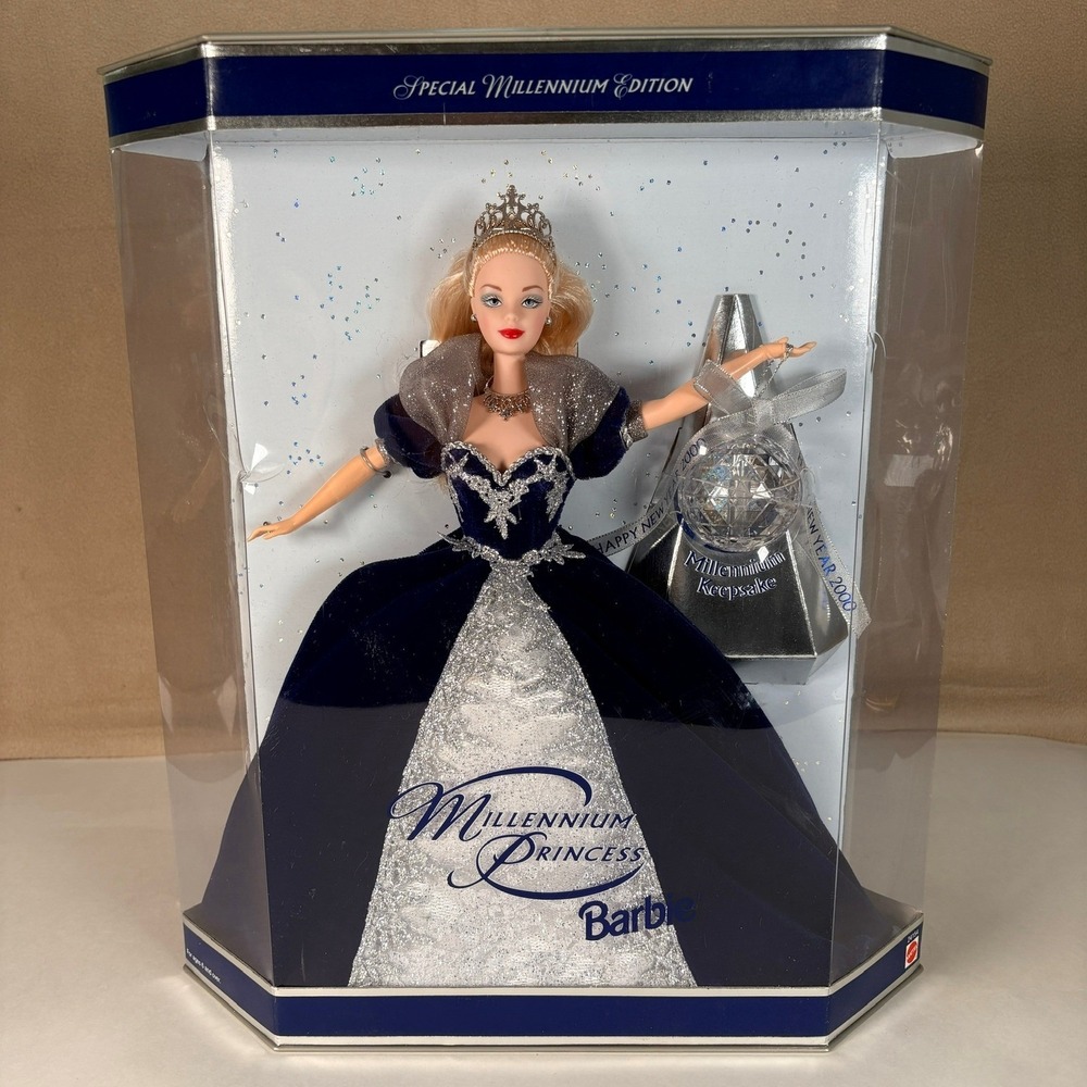Mattel Millennium Princess Barbie Doll 1999 Special Edition Blonde 24154